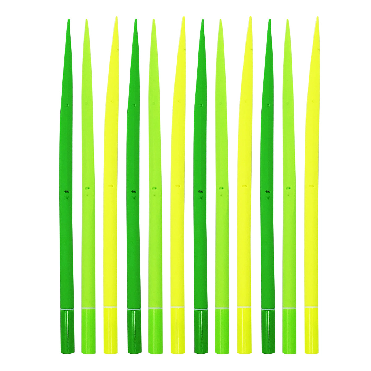 Wrapables Grass Blades Gel Pens for School and Office, Set of 12