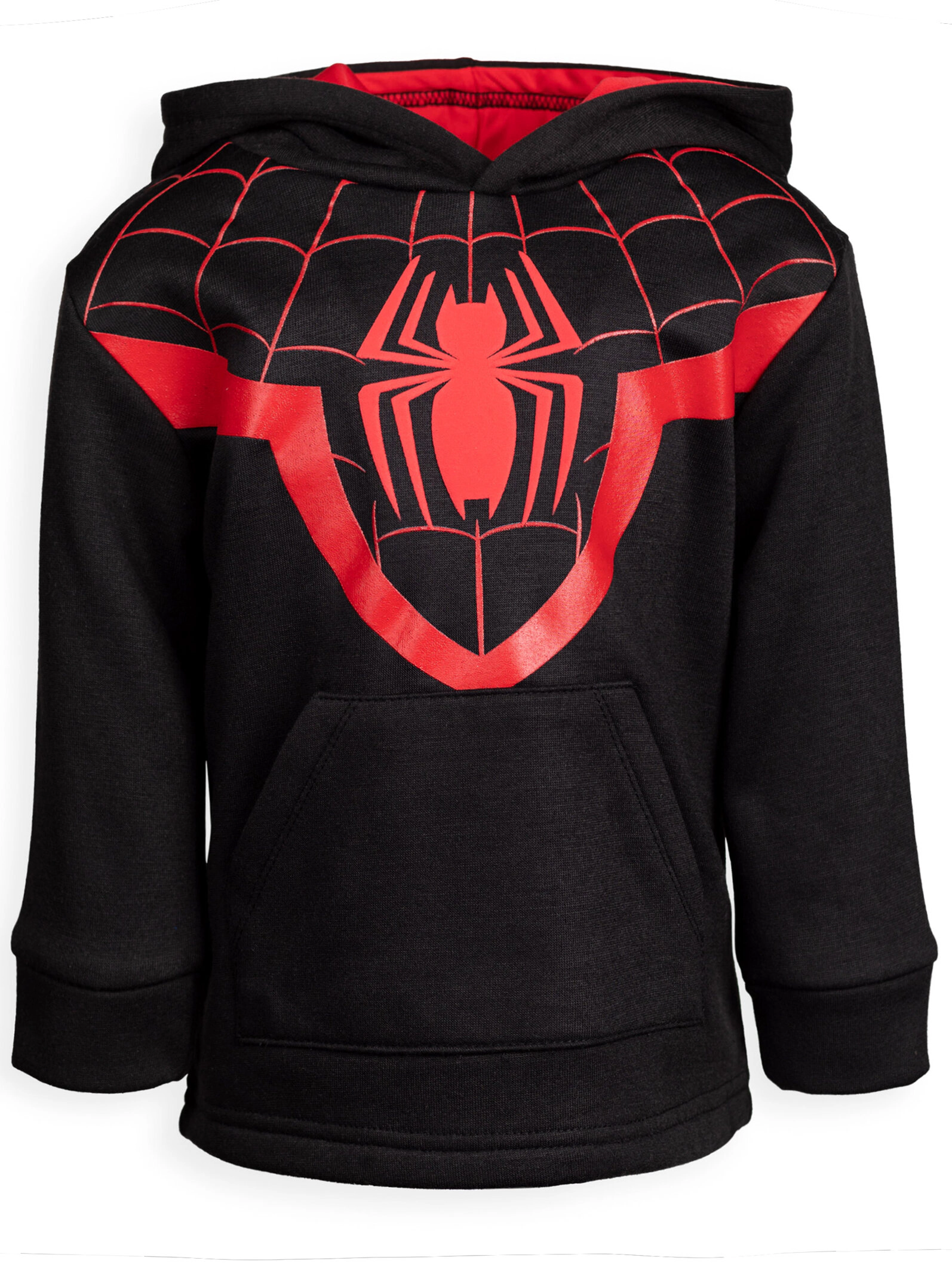 Marvel Spider-Verse Miles Morales Boys' Cosplay Fleece Hoodie