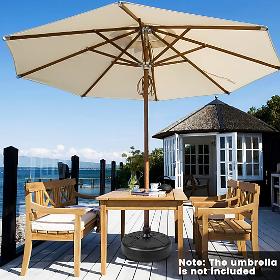 jcpenney patio umbrellas Jentafix 10x13 FT Wood Pattern Umbrella, Large Deluxe Cantilever Rectangular Double Top Heavy Duty Offset with 360° Rotation, Outdoor shade for Garden Deck Pool Patio, Grey : Patio this market umbrella is perfect for poolside lounging Slickblue Fillable Rolling Patio Umbrella