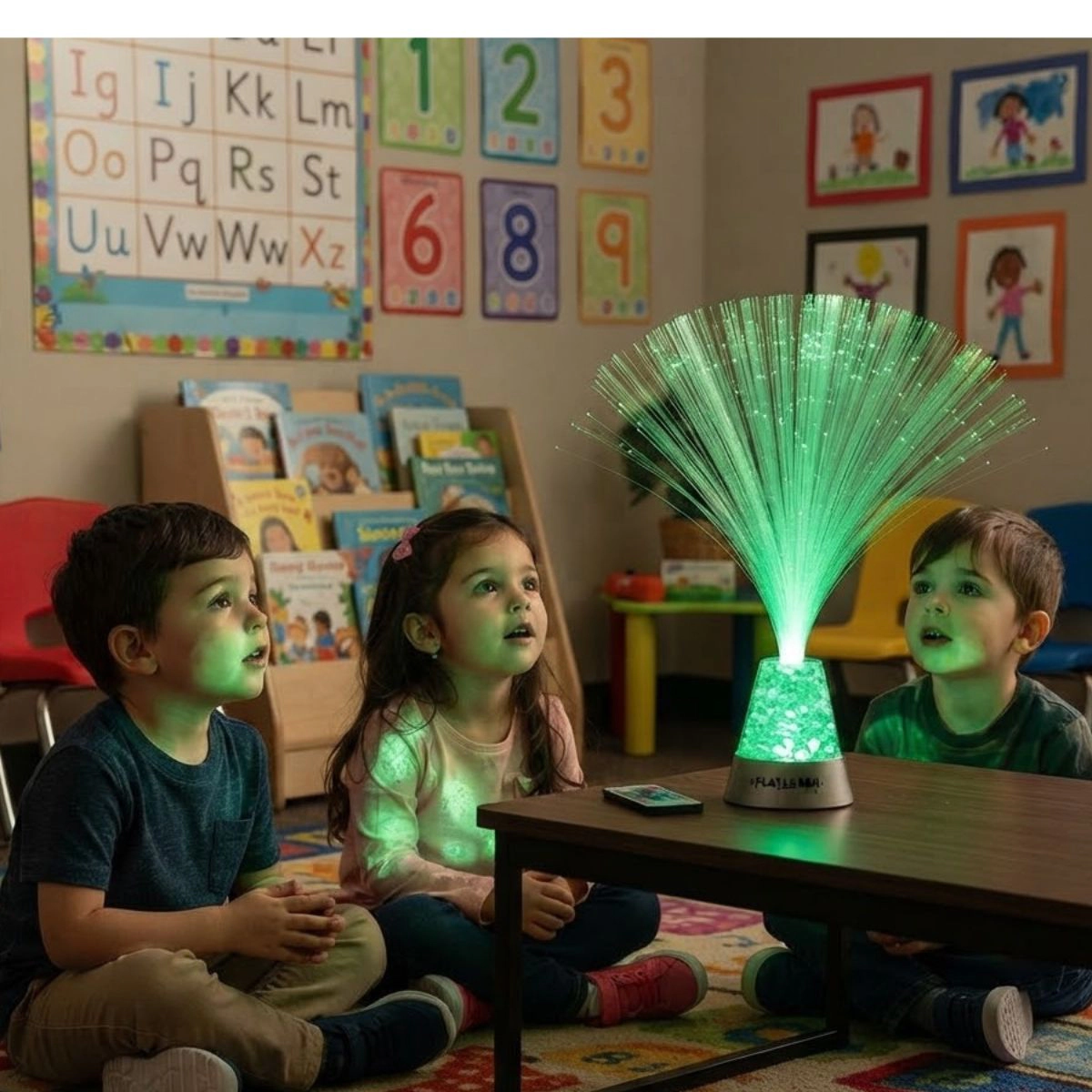Playlearn Unisex 14" Fiber Optic Lamp with Remote