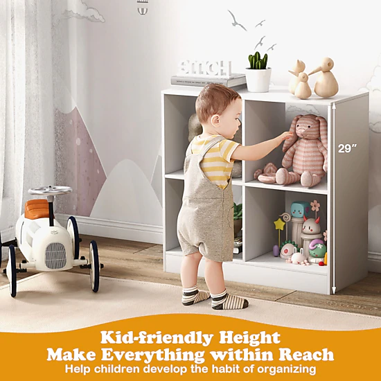Hivvago Freestanding Kids Bookcase