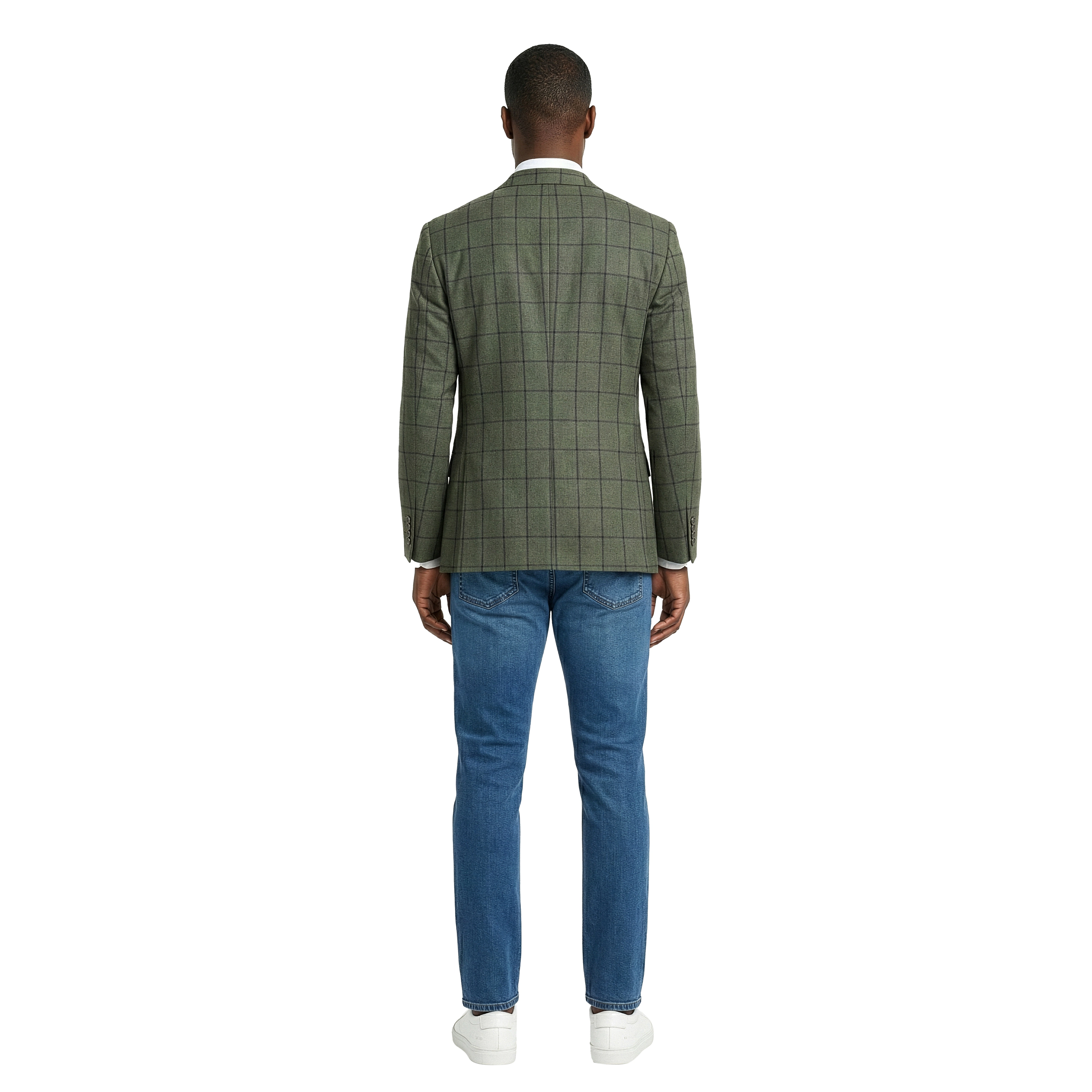 ZeGarie Men's Windowpane Sport Coat, Regular Fit