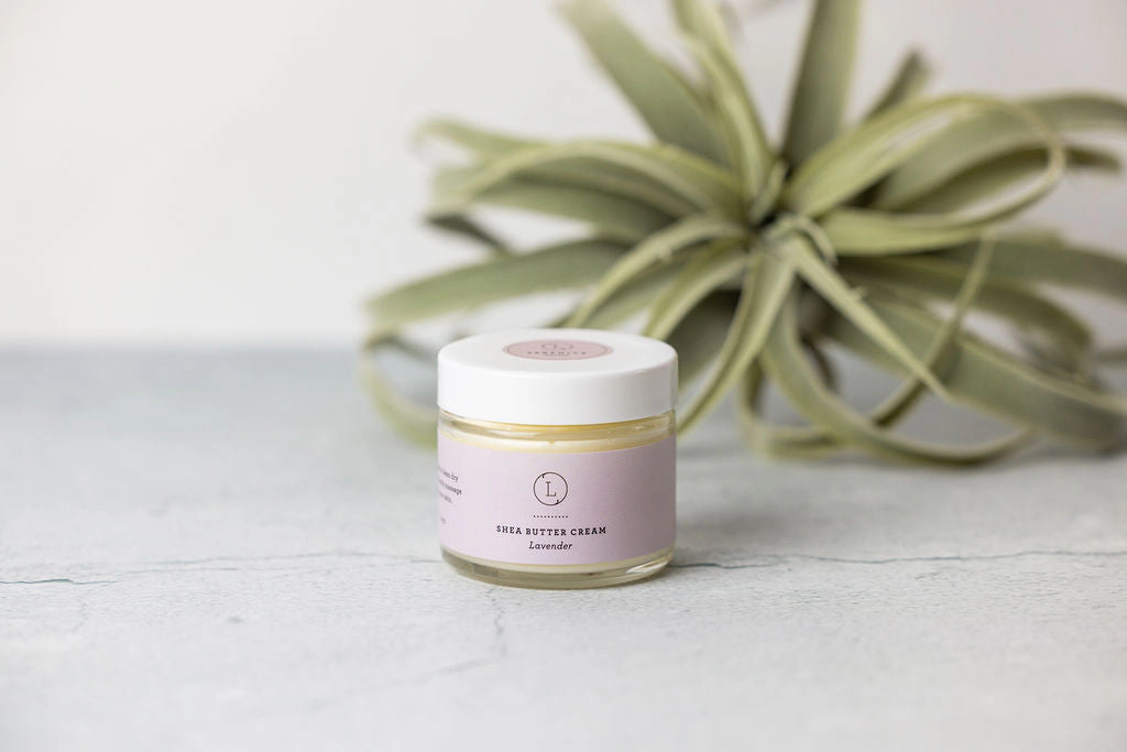 Lizush Lavender Shea Butter Body Cream 2 oz
