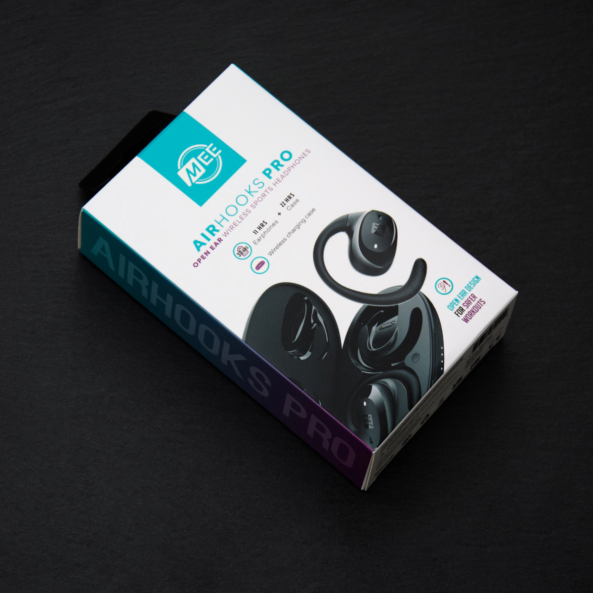 MEE audio AirHooks Pro Open Ear True Wireless Sports Headphones