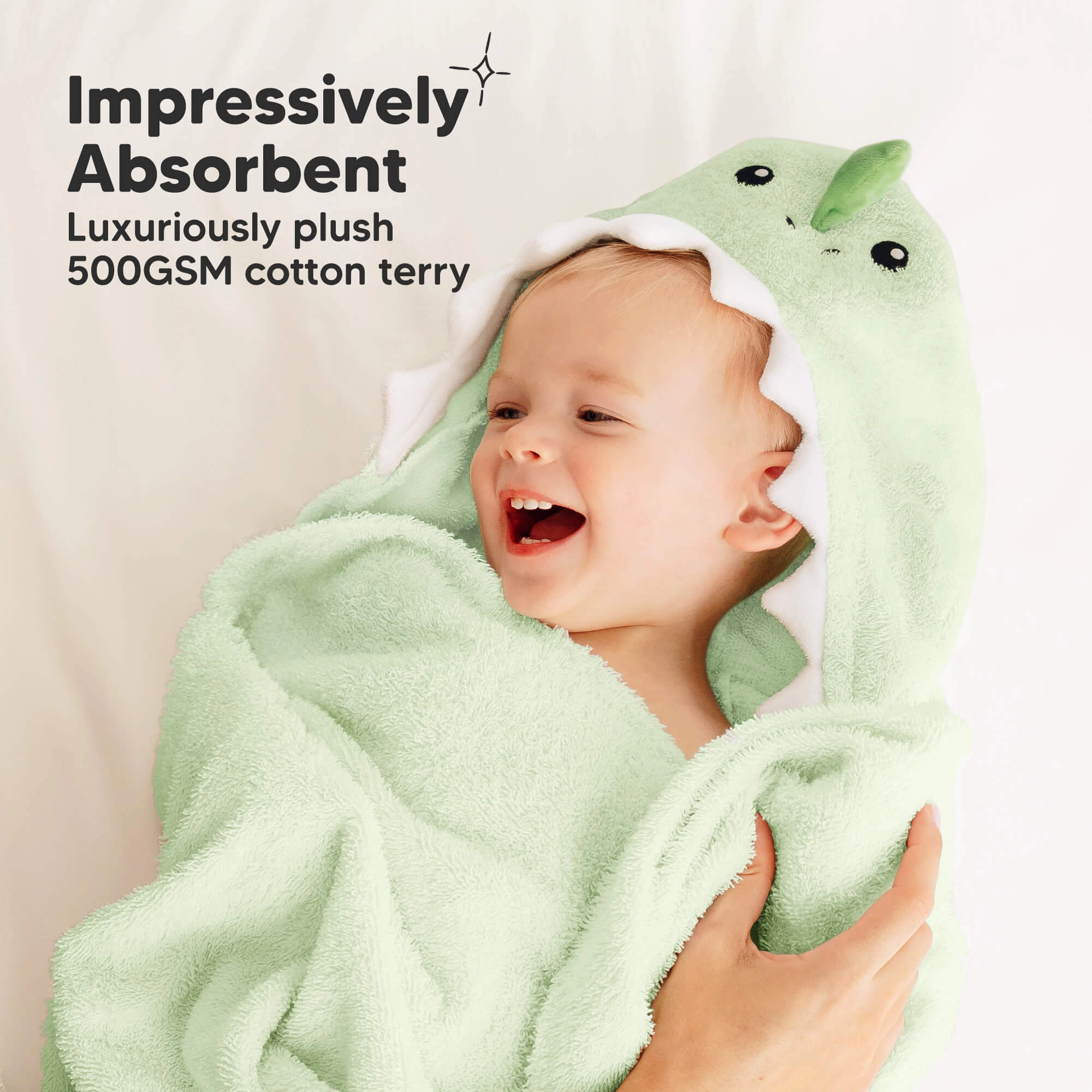KeaBabies PlayPals Hooded Towel