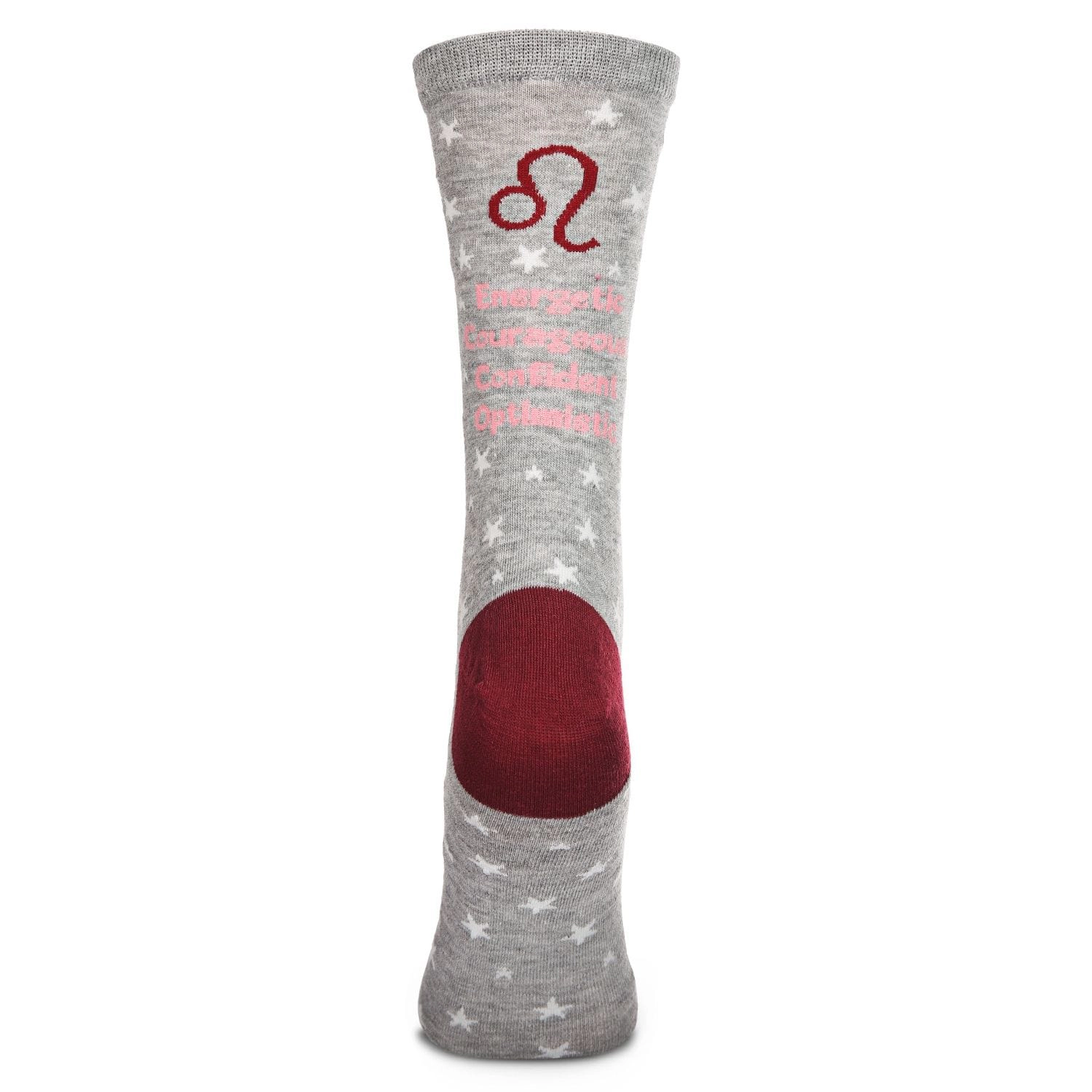 MeMoi Women's Leo Zodiac Sign Crew Socks