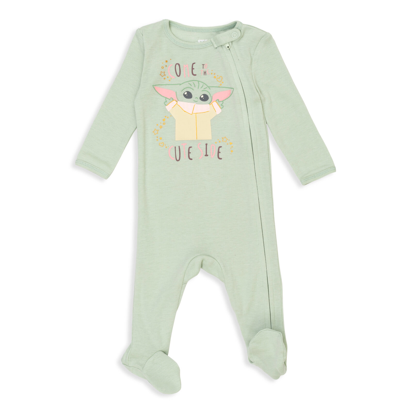 Star Wars The Mandalorian Grogu Baby 2-Pack Footed One Piece Sleep N' Play