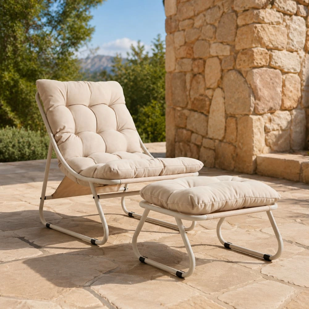 WOW PIONEER Steel Frame Patio Chair