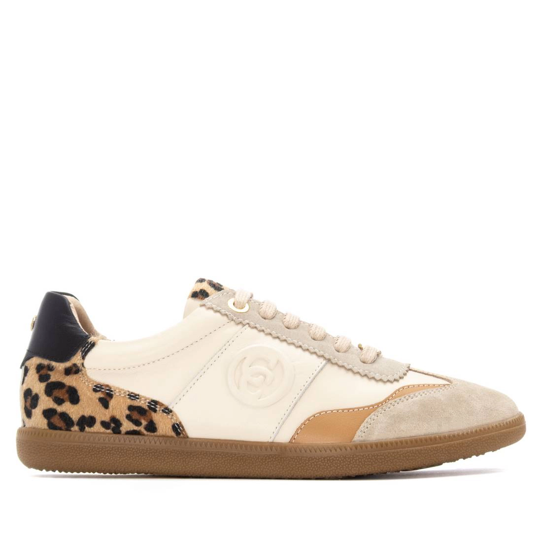 Women's Leather Lace-Up Sneakers Carmela Collection By XTI