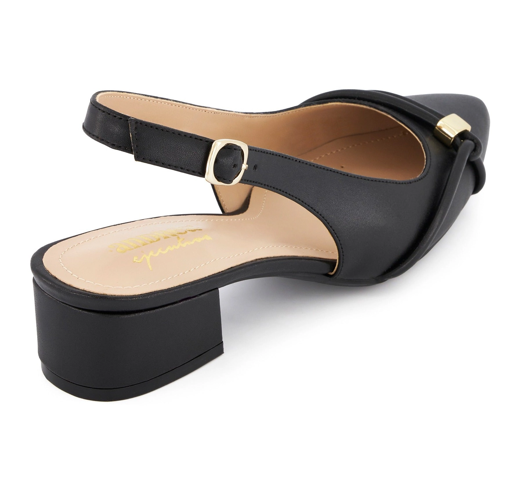 Andrea Slingback Low Heel Pumps