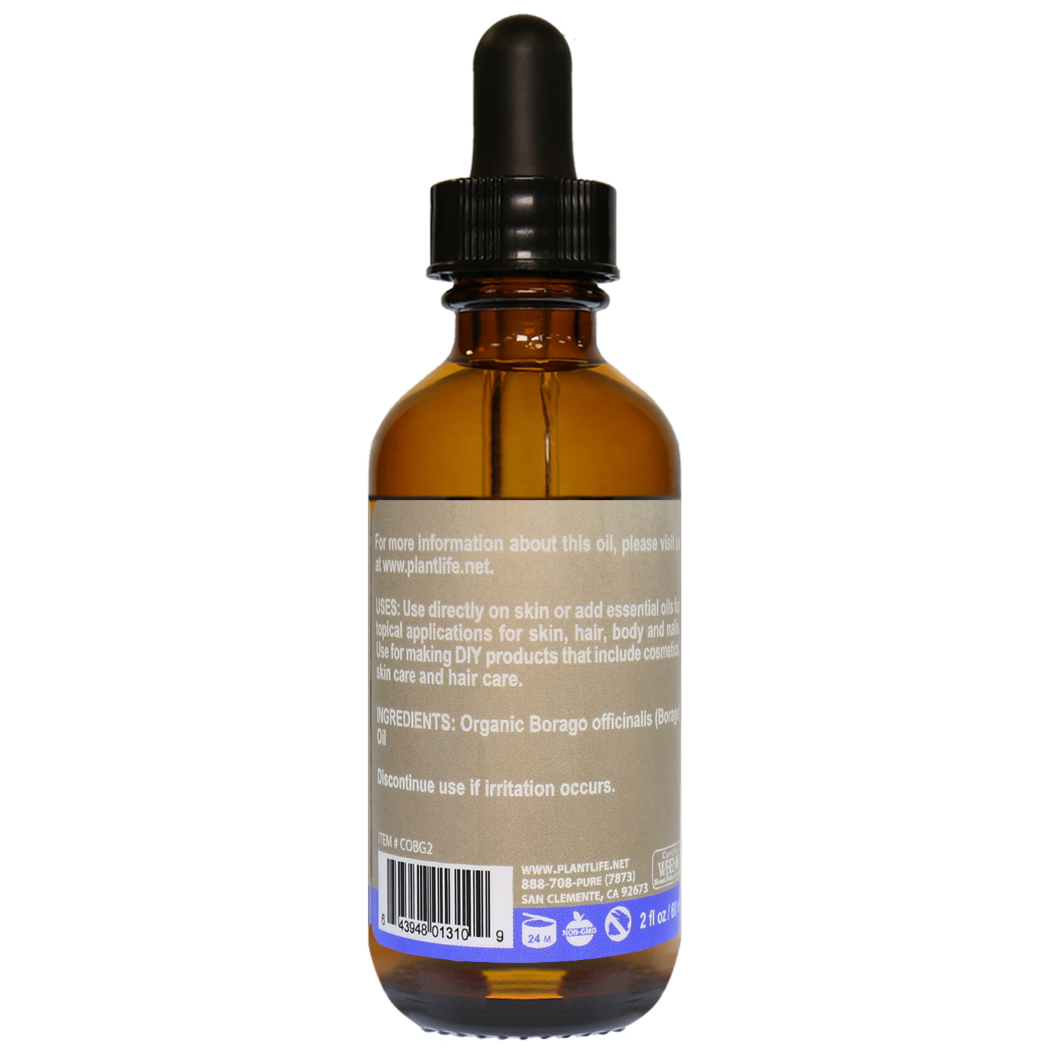Plantlife Borage Seed Carrier Oil