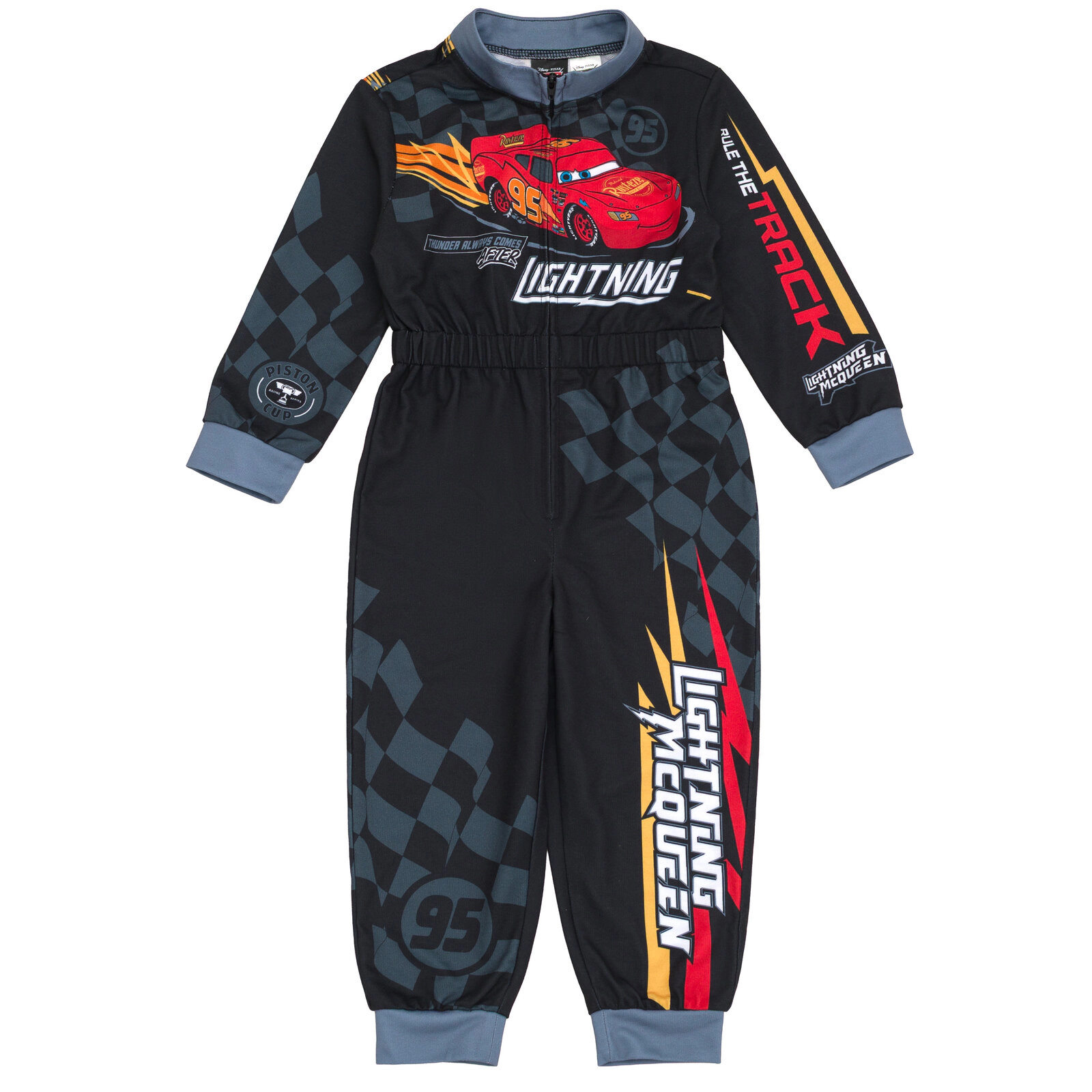 Disney Cars Lightning McQueen Boys' Cosplay One Piece Coverall