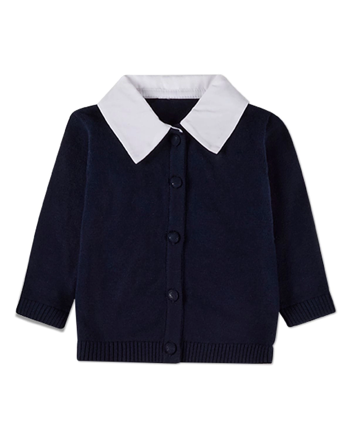 Memoi 2 Piece Baby and Toddler Boys "Pop Collar" 100% Cotton Play Set