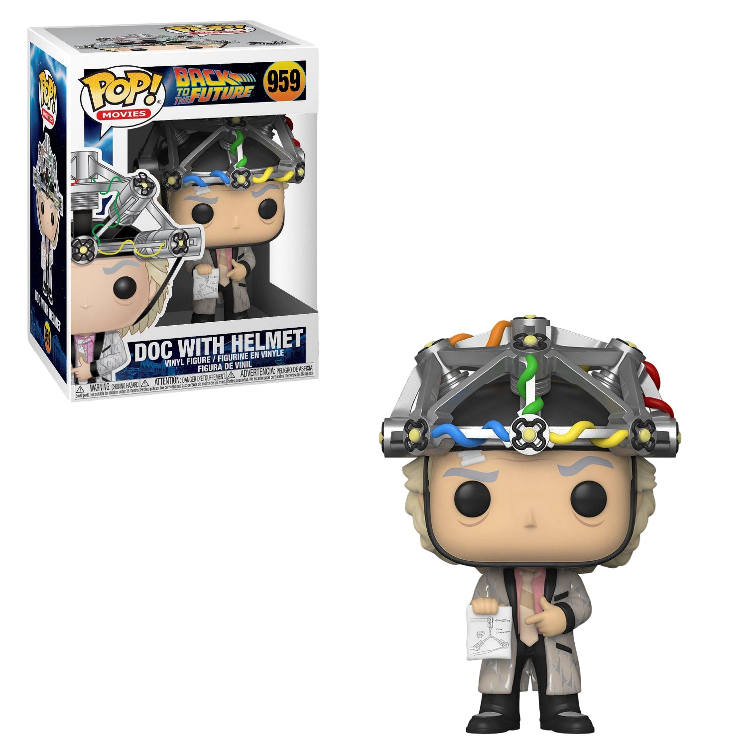 Funko Pop! Back to the Future - Doc with Helmet #959