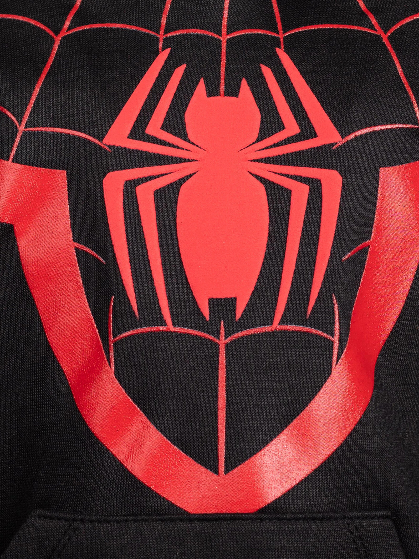 Marvel Spider-Verse Miles Morales Boys' Cosplay Fleece Hoodie