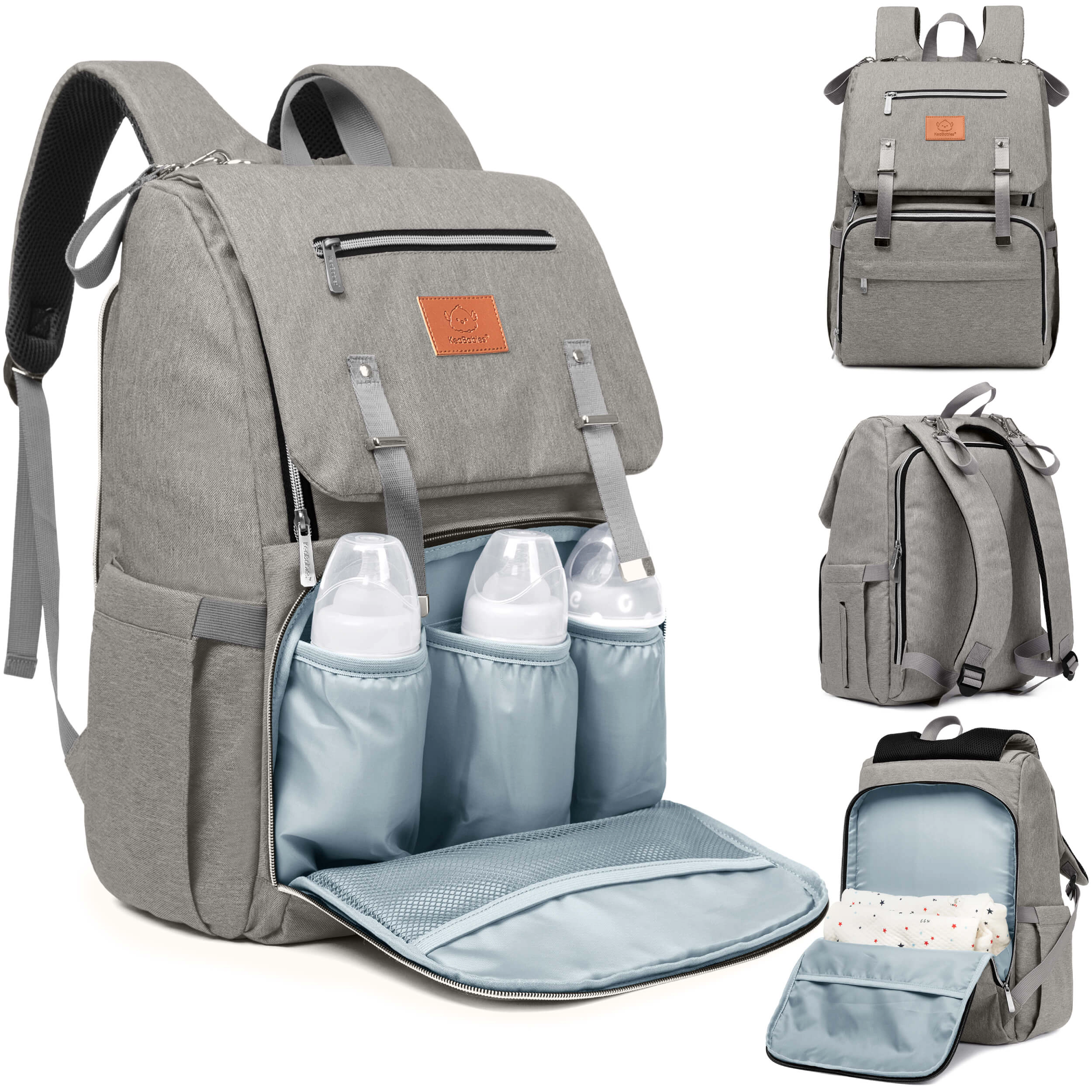 KeaBabies Explorer Diaper Bag