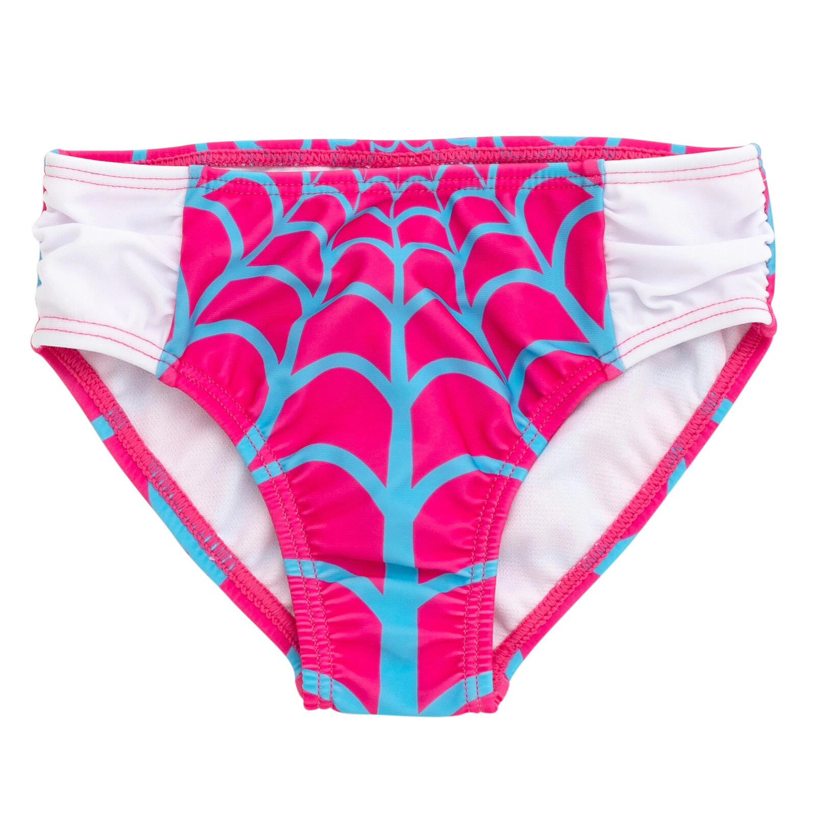 Marvel Ghost-Spider Girls' 2-Piece Swimwear Rash Guard and Bikini Bottom Set