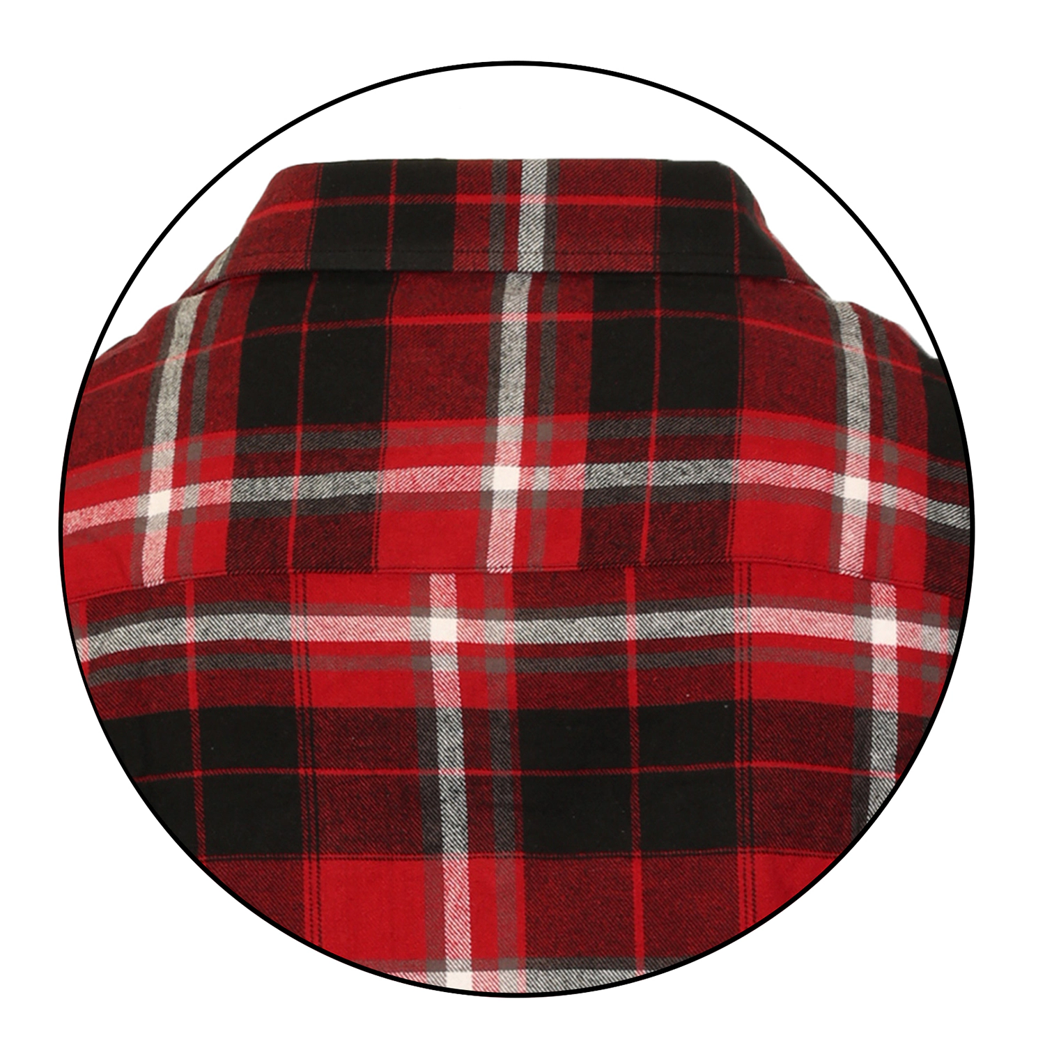 Gioberti Men's 100% Cotton Brushed Flannel Shirt