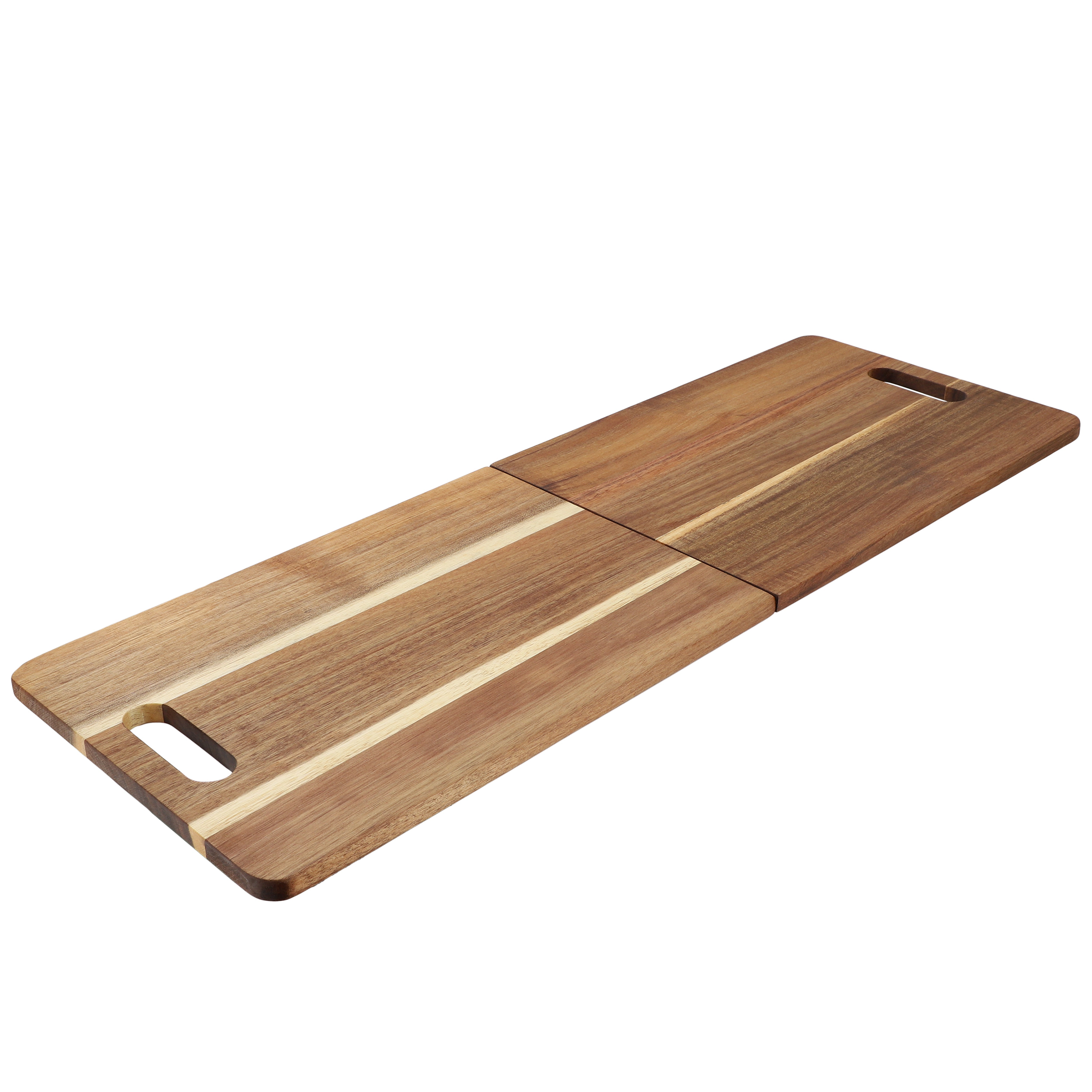MegaChef 33 x 12 Inch Acacia Wood Folding Charcuterie Serving Board