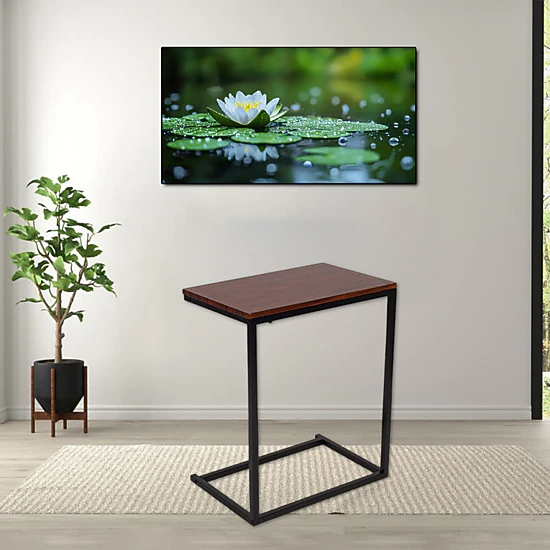 Hivvago 26 Inch Beside Sofa Laptop Holder End Stand Desk