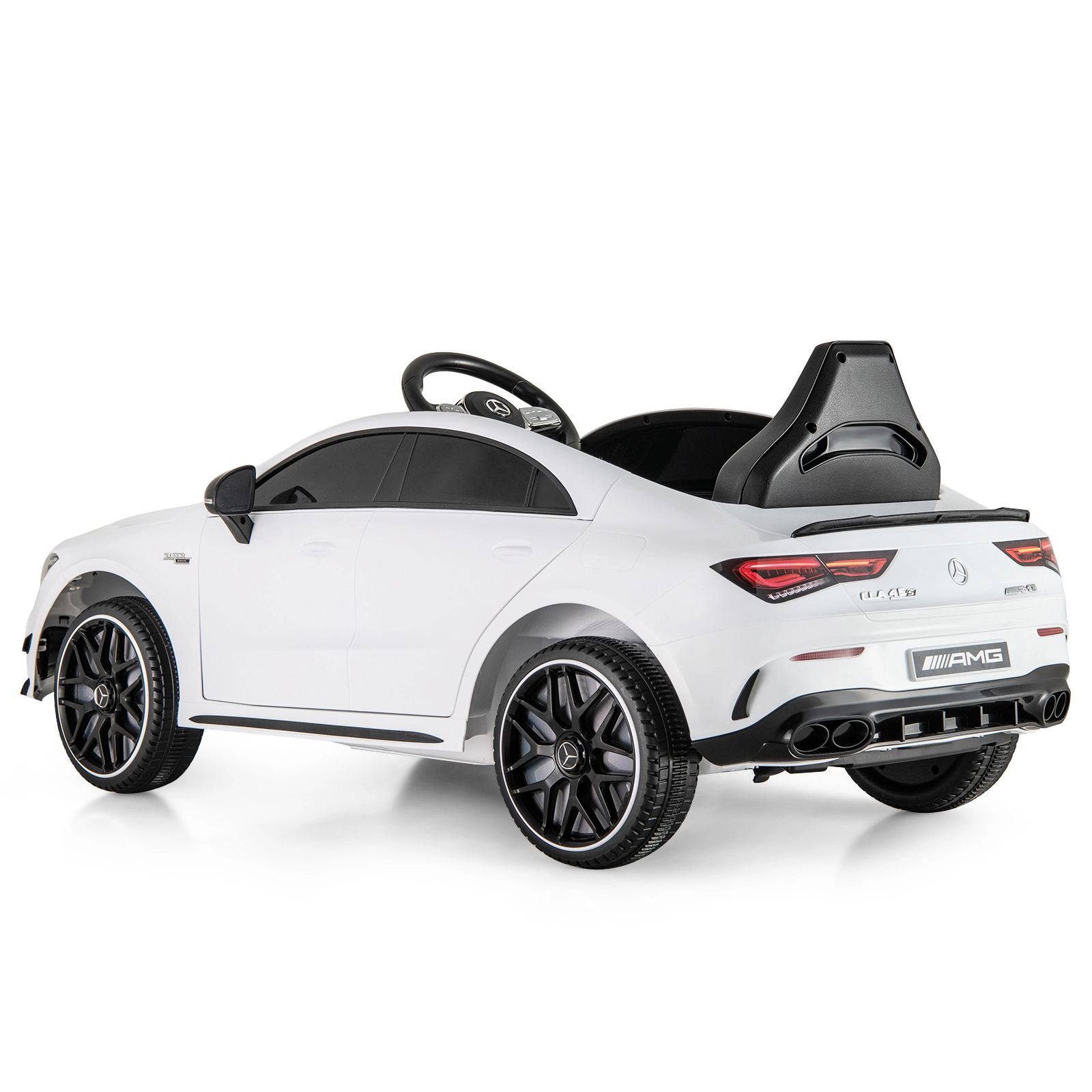 LJG 12V Kids Ride on Car Mercedes-Benz AMG CLA 45 with Remote