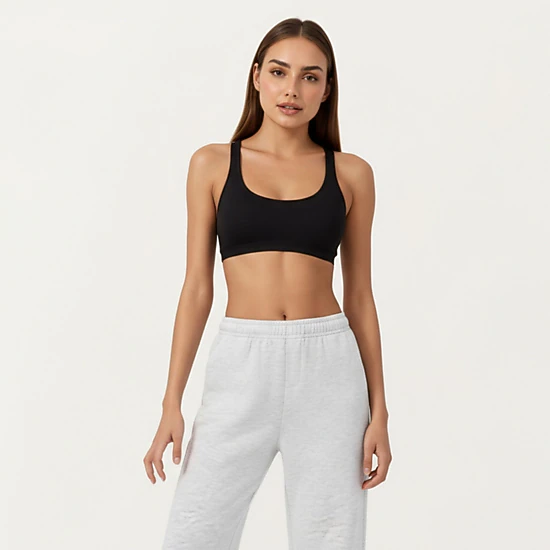 Anna-Kaci Women's High-Waist Relaxed Fit Sweatpants with Elastic Waistband and Side Pockets