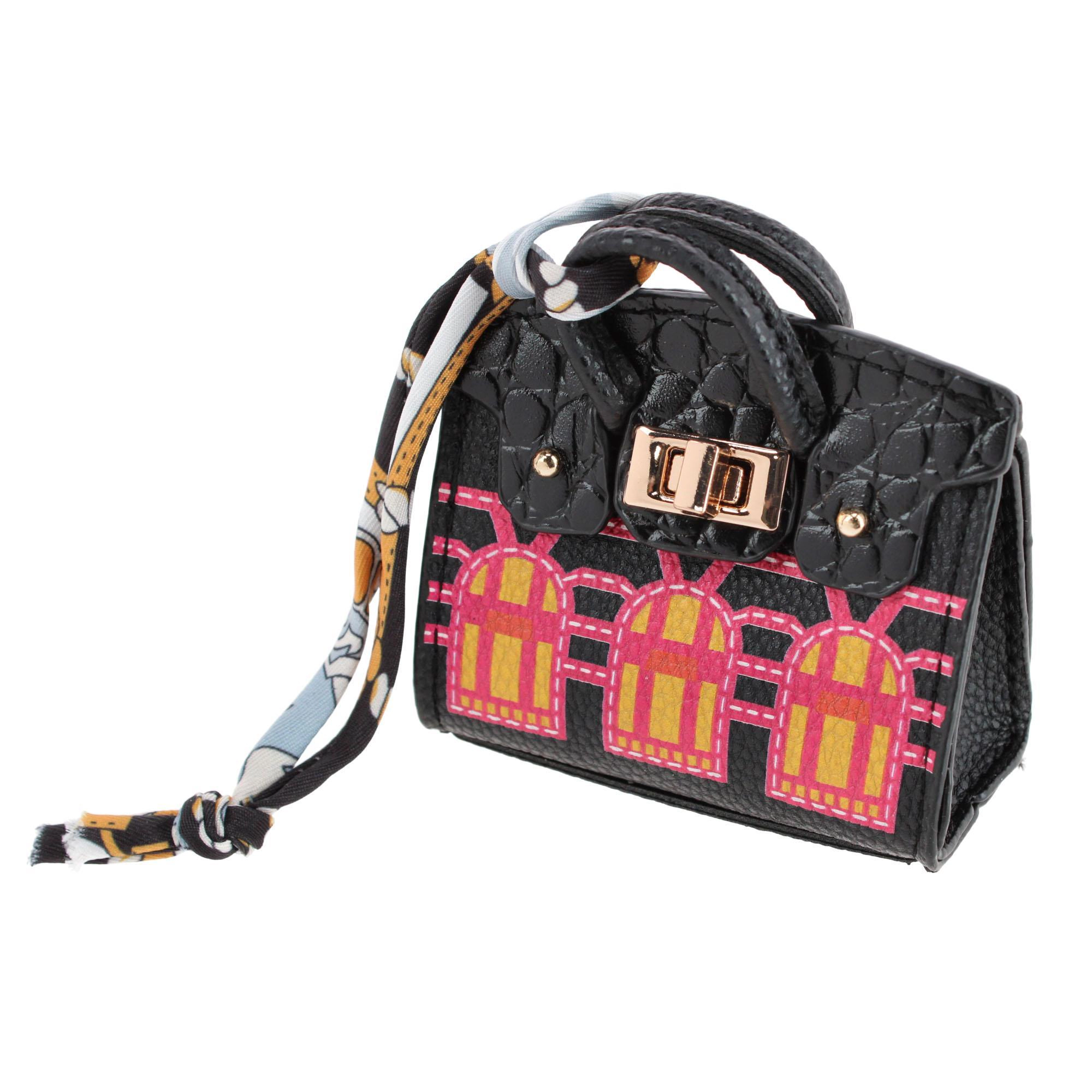 CTM Women's Premium Faux Leather Fashion Bag Bag Charm