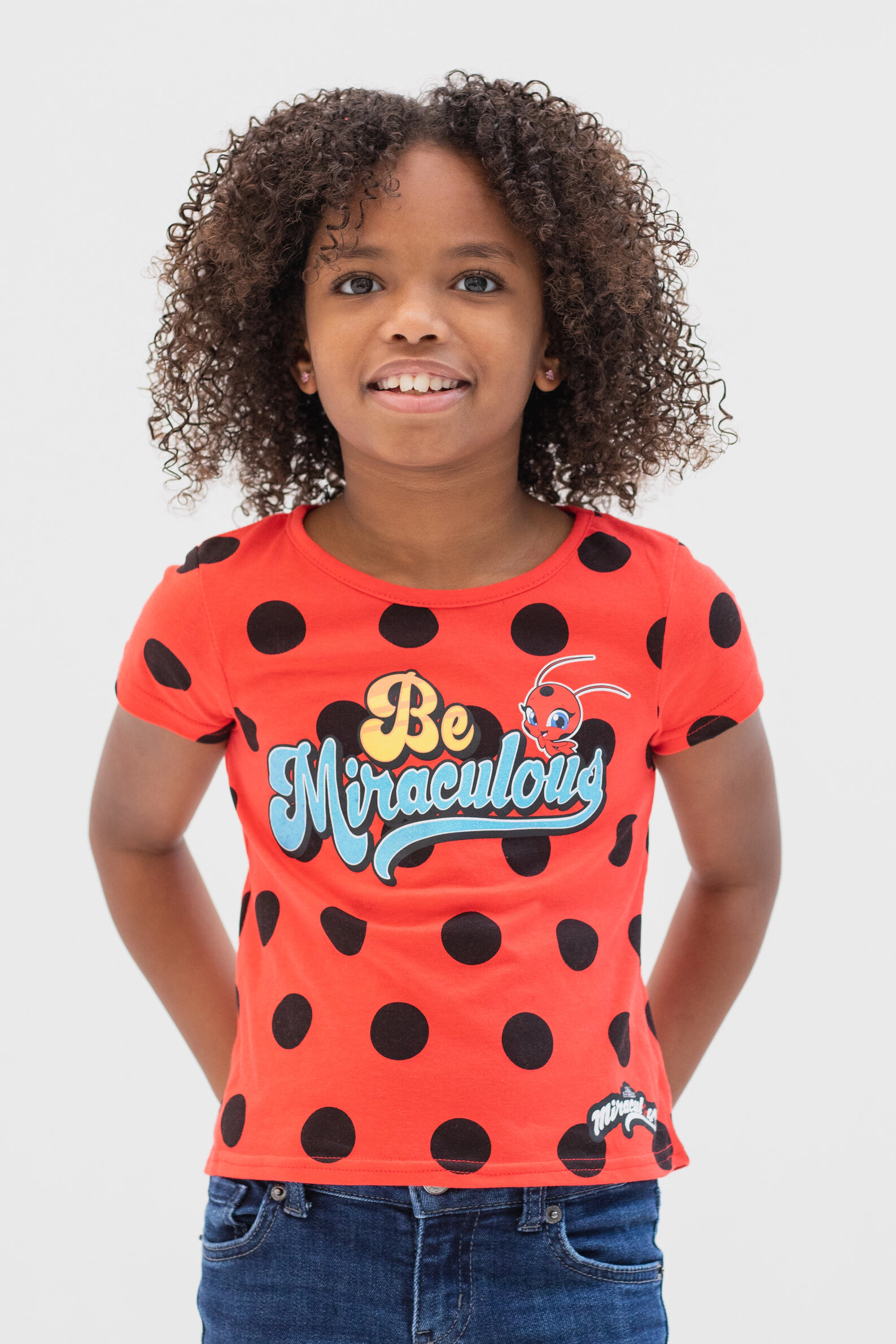 Miraculous Ladybug Girls' 2-Pack Short Sleeve T-Shirts
