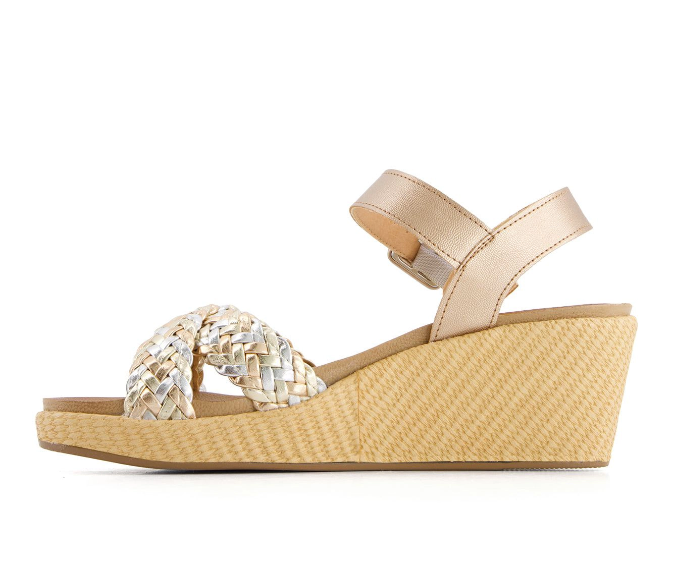 Andrea Womens Wedge Sandals