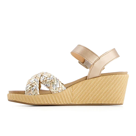Andrea Womens Wedge Sandals