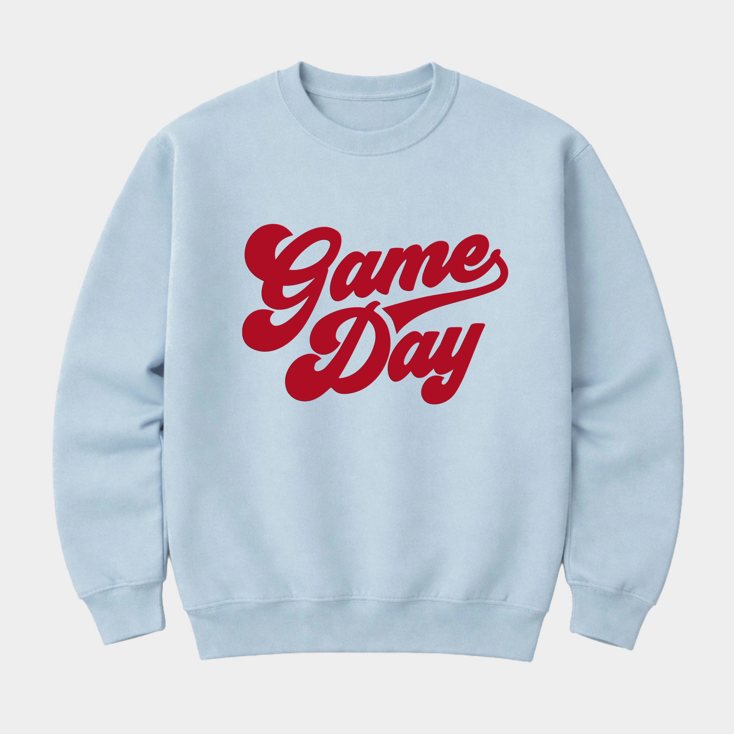 Simply Sage Market - Women's Graphic Sweatshirt - Game Day Retro Puff Print