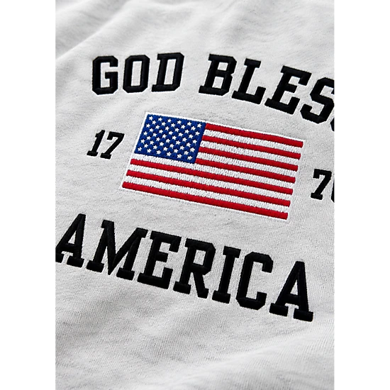 Charlie Lou Baby Unisex God Bless America T-Shirt