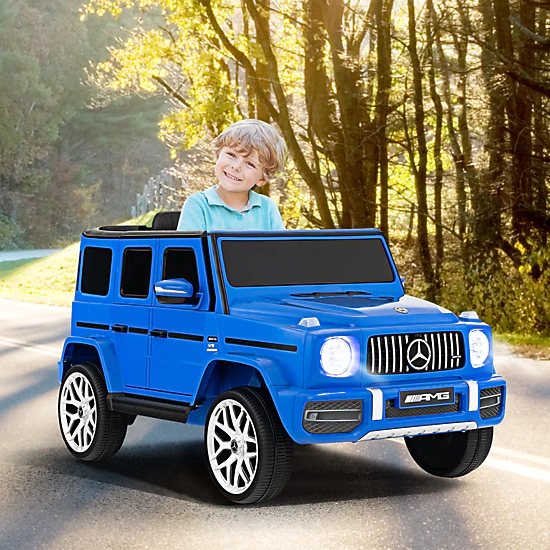 Glintex 12V Kids Ride-On SUV with Four-Wheel Spring Suspension
