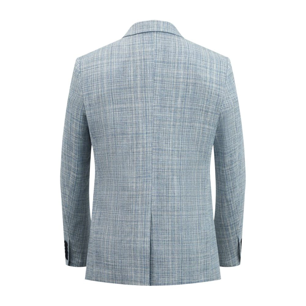 Elie Balleh Men's Slim Fit Single Breasted Blazer