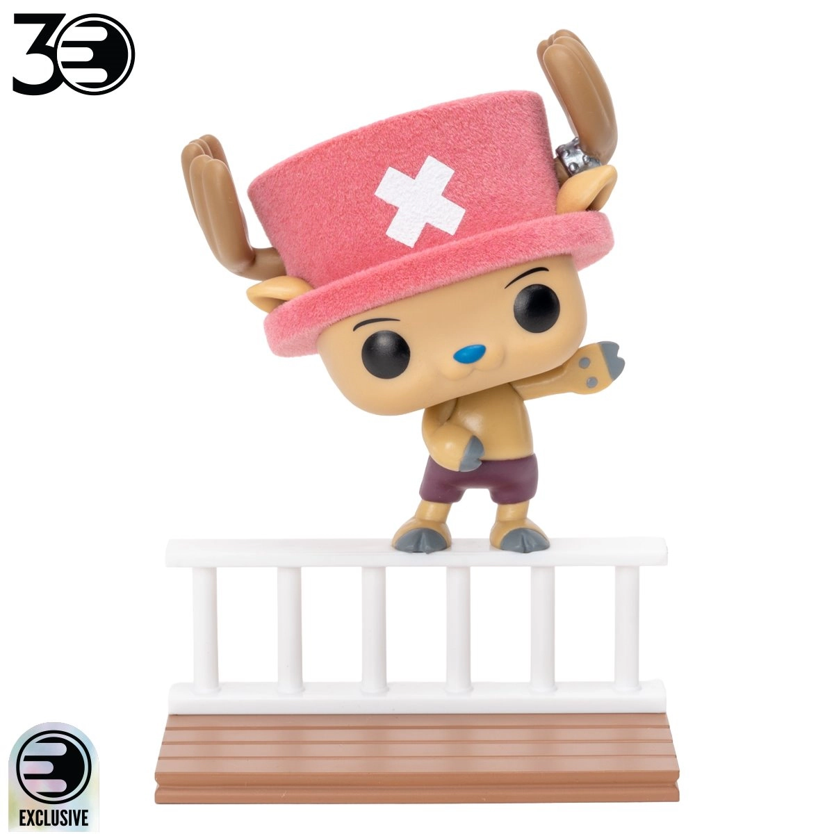 Funko Pop! One Piece Straw Hat Pirates: Tony Tony Chopper #2332 Flocked