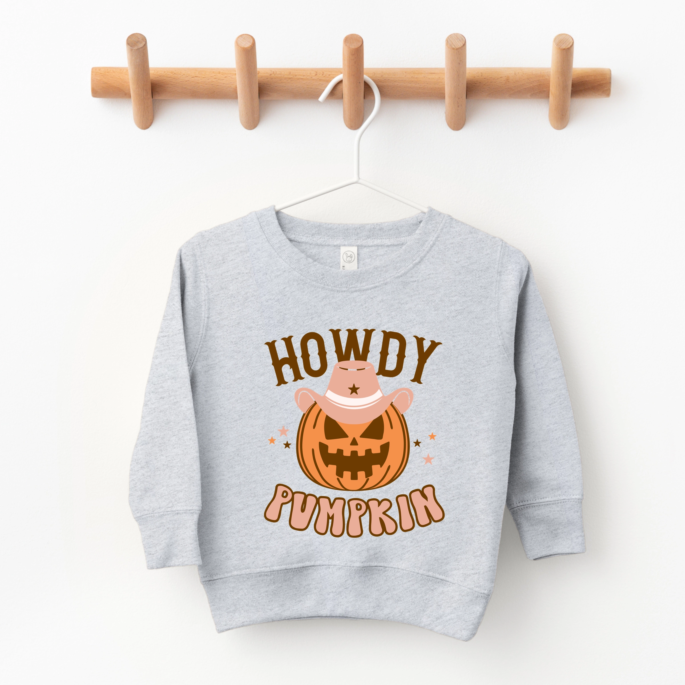 The Juniper Shop - Toddler Graphic Sweatshirt Howdy Pumpkin