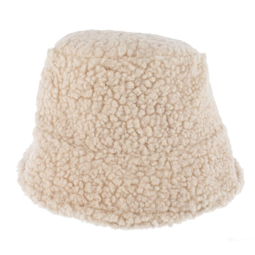 CTM® Women's Sherpa Reversible Bucket Hat