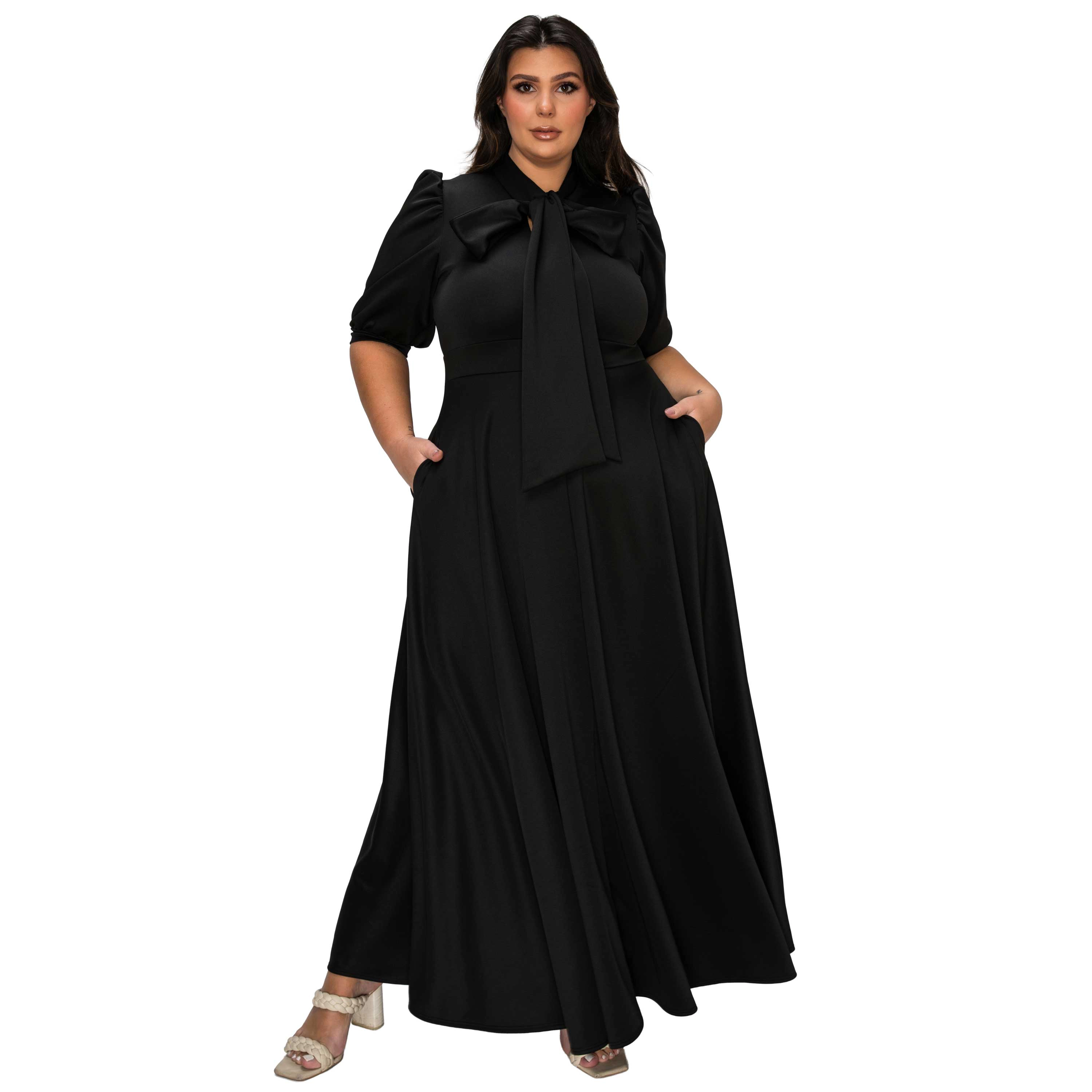 L I V D Women's Plus Farrah Donna Dress