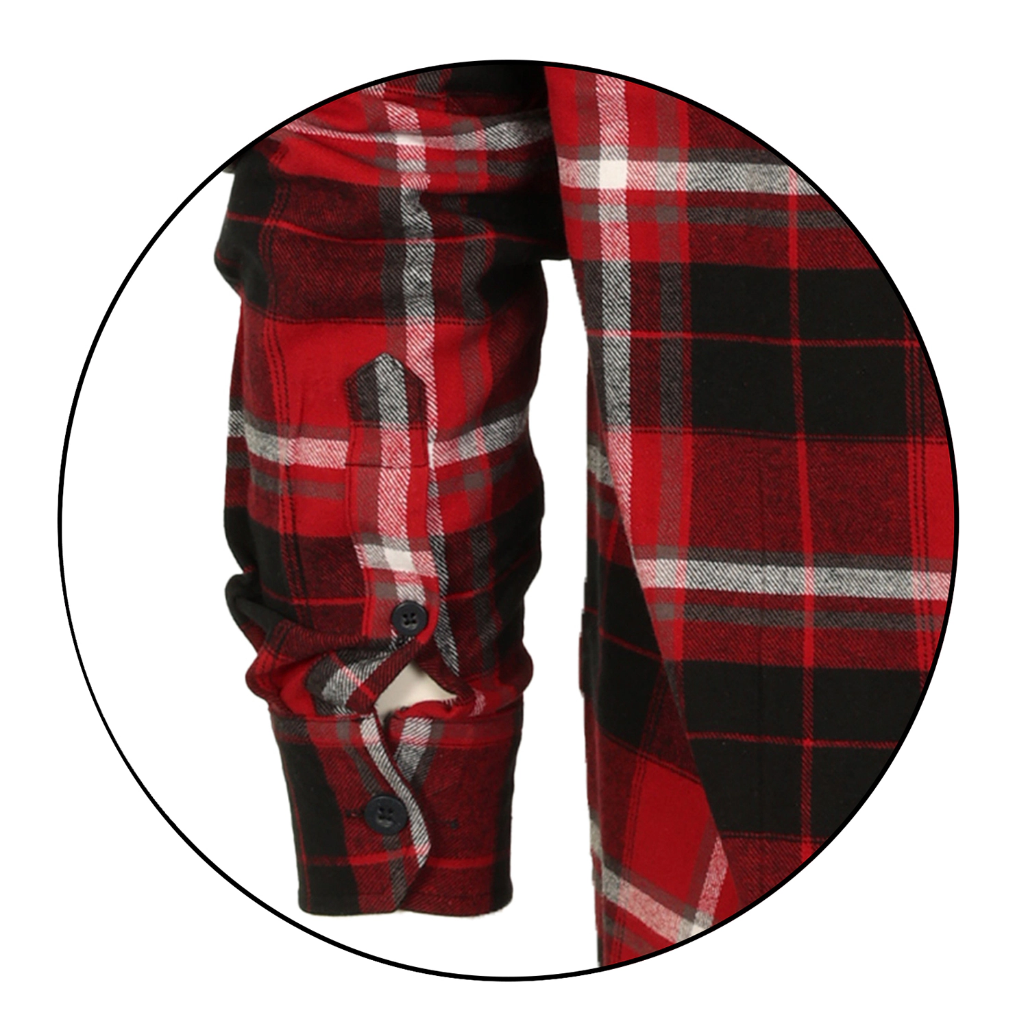Gioberti Men's 100% Cotton Brushed Flannel Shirt