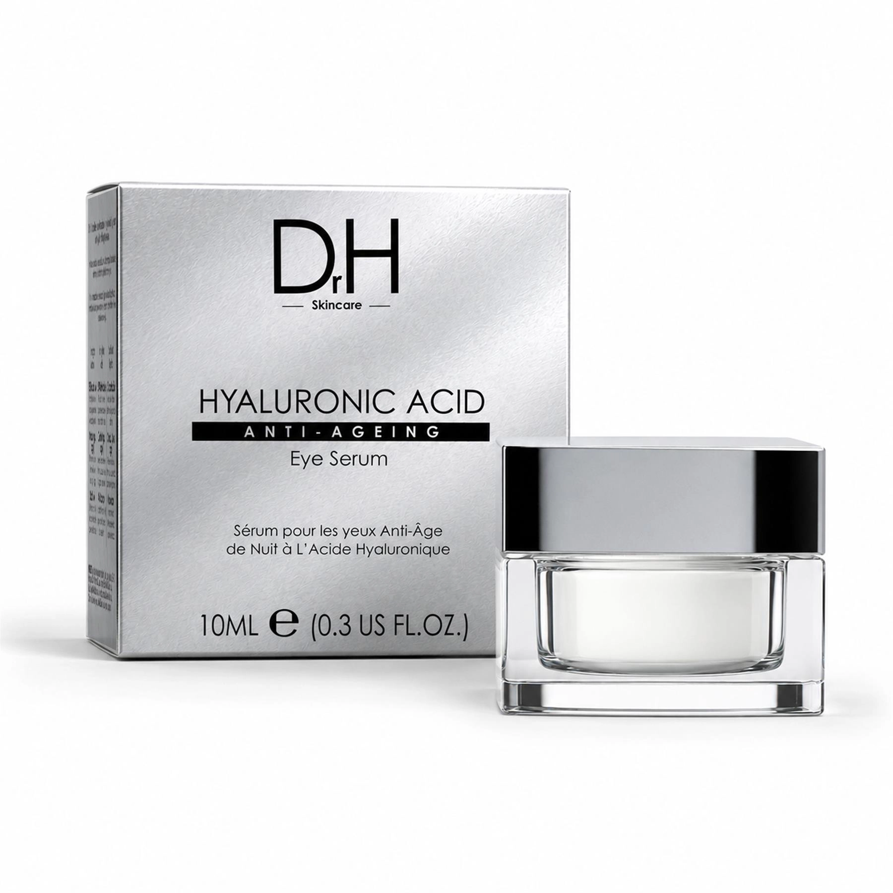 Dr H Hyaluronic Acid Eye Serum 15ml - Hydrates, Smooths Fine Lines & Brightens Dark Circles