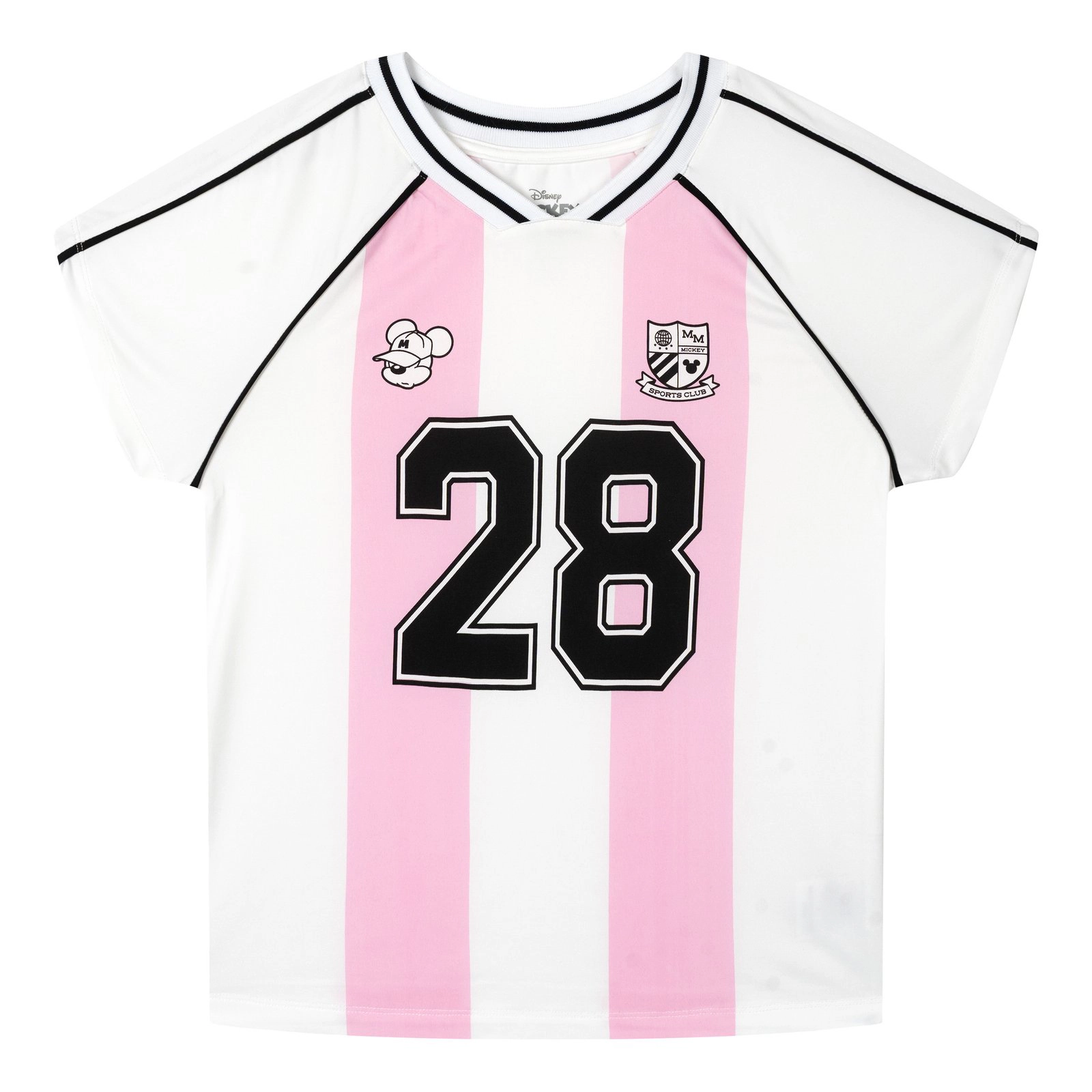 Disney Mickey Mouse & Friends Women's Short Sleeve Soccer Jersey