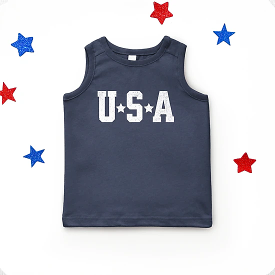 The Juniper Shop - USA Stars - Youth Tank Top