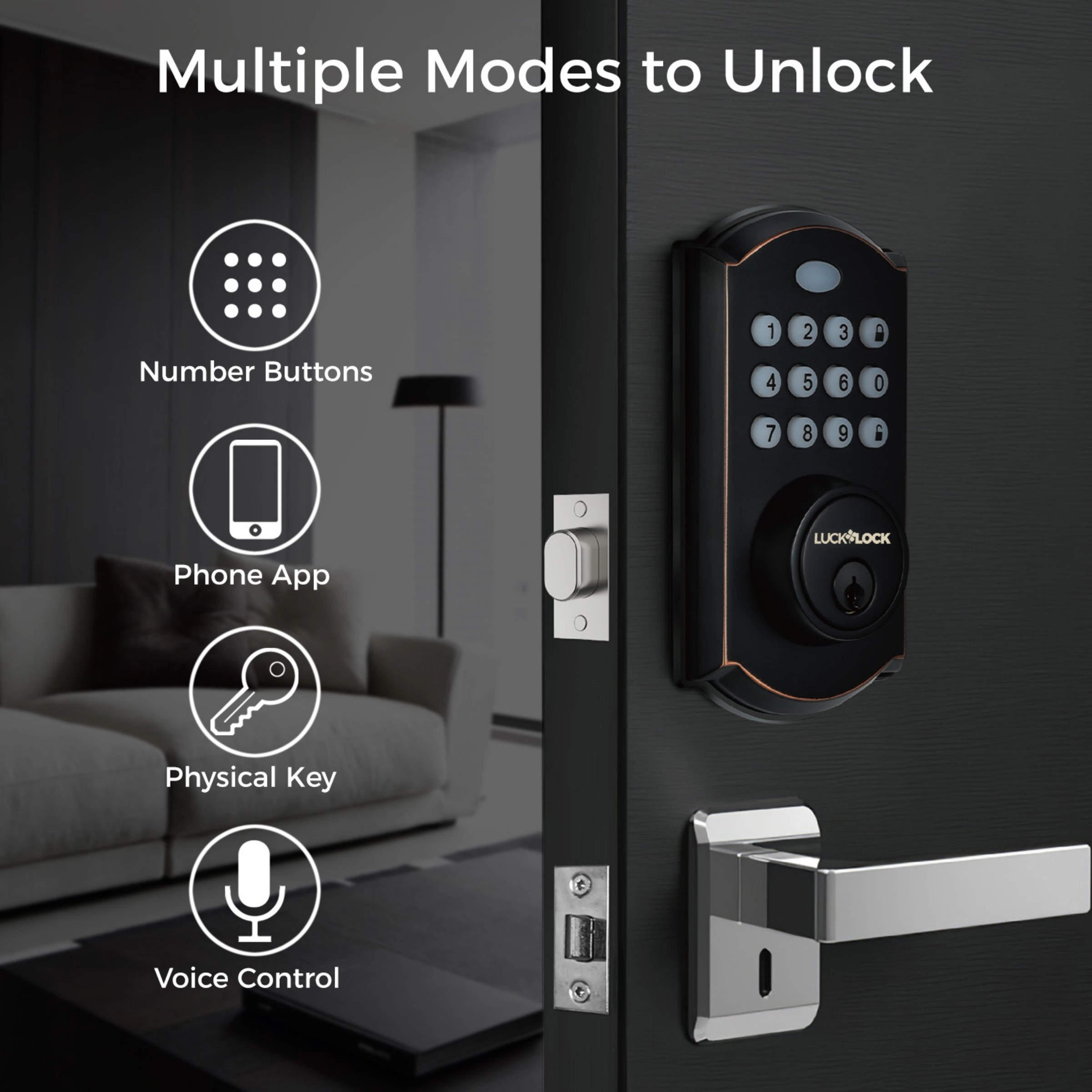 Luck&Lock Smart WiFi Door Lock