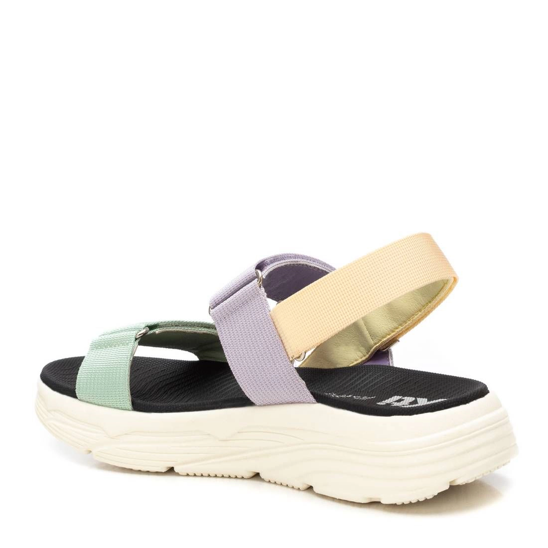 XTI Women's Sandals Elastic Strap, Open Toe, Flat Heel