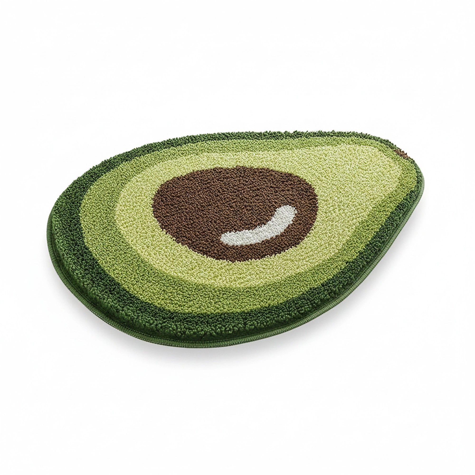 Alilang Unisex Tufted Floor Mat with Fruit Inspired Design Non Slip Backing Soft Plush Decorative Kitchen Bathroom Rug