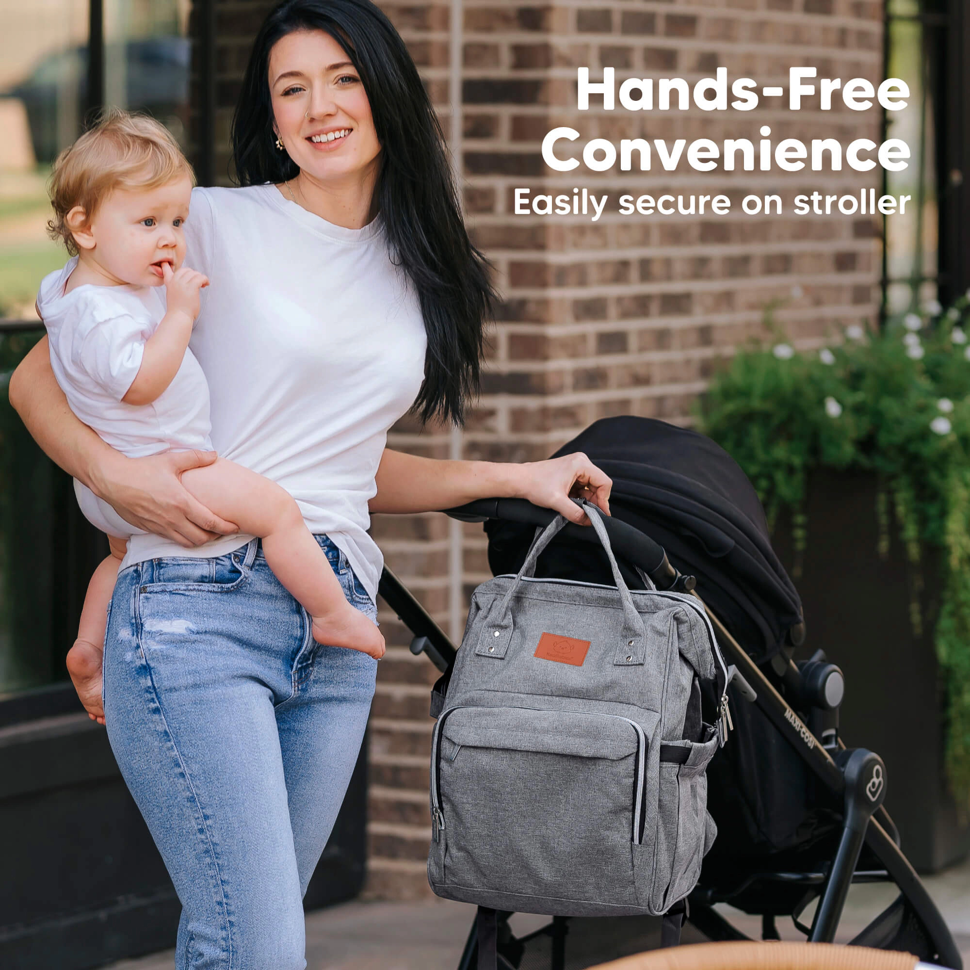 KeaBabies Original Diaper Bag