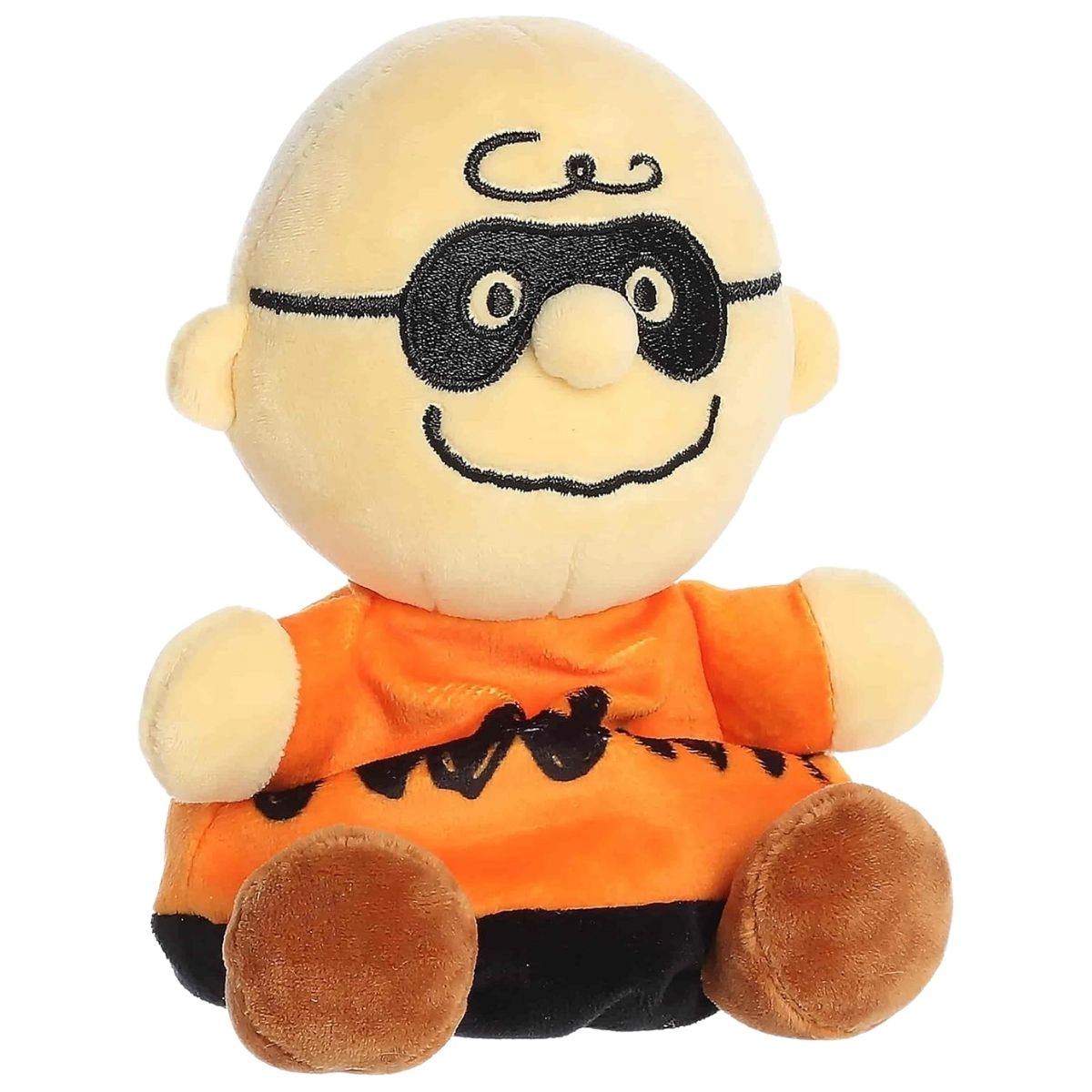 Aurora Palm Pals Peanuts Masked Charlie Brown 5-Inch Stuffed Animal Plush