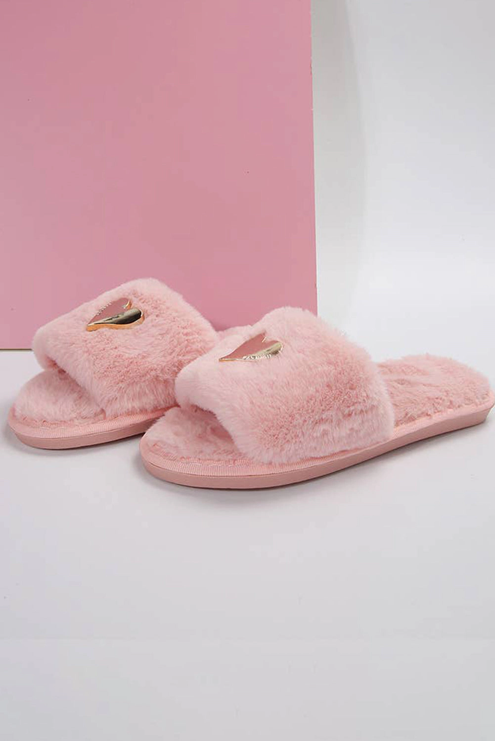 Threaded Pear Women's Alaina Open toe Plush Slippers