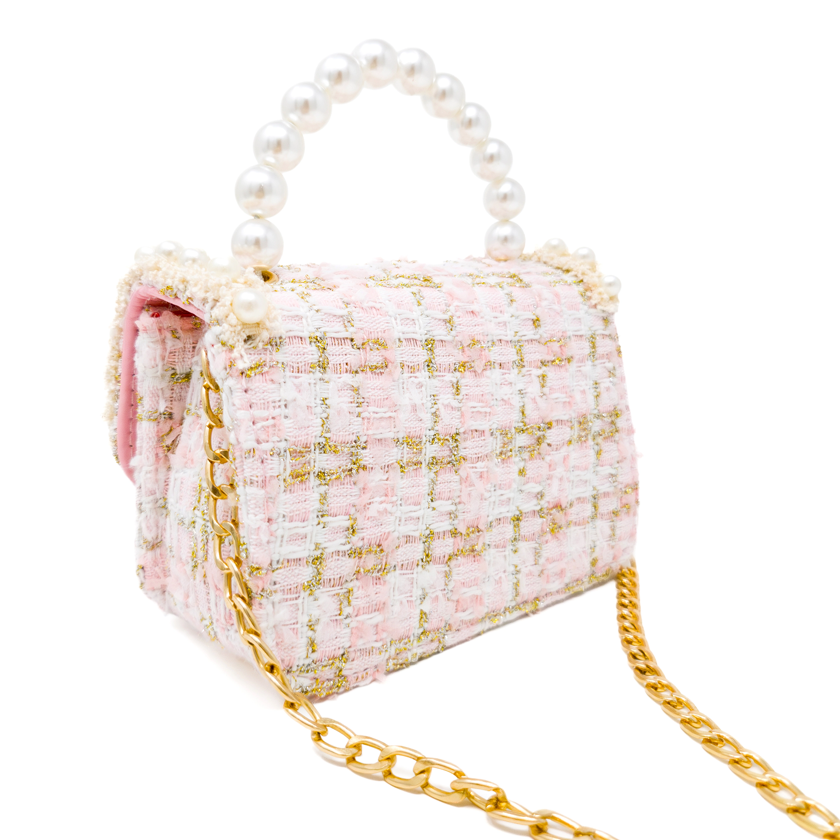 Puttisu Girls Pearl Garden Handbag