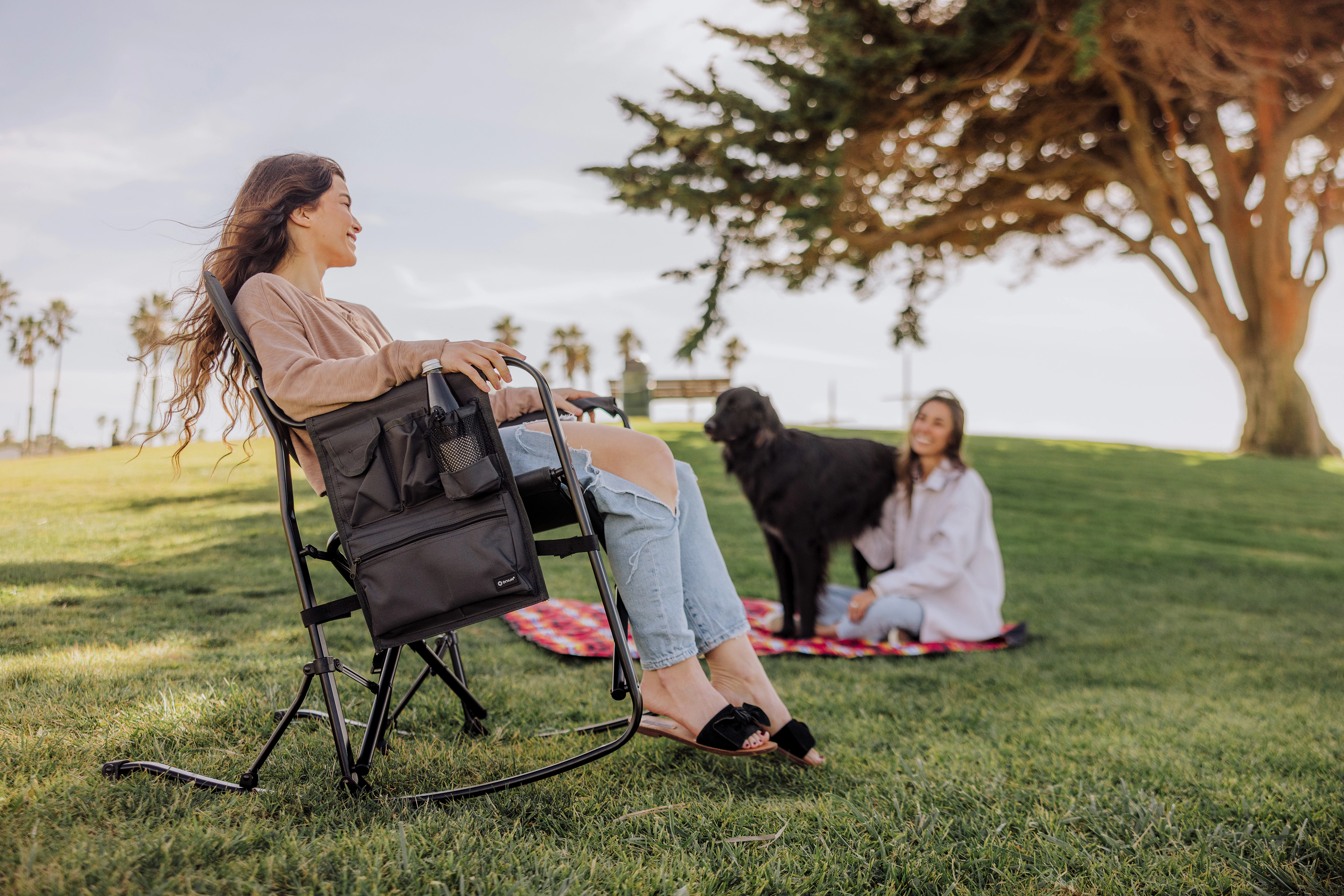 ONIVA Woodland Rocking Camping Chair